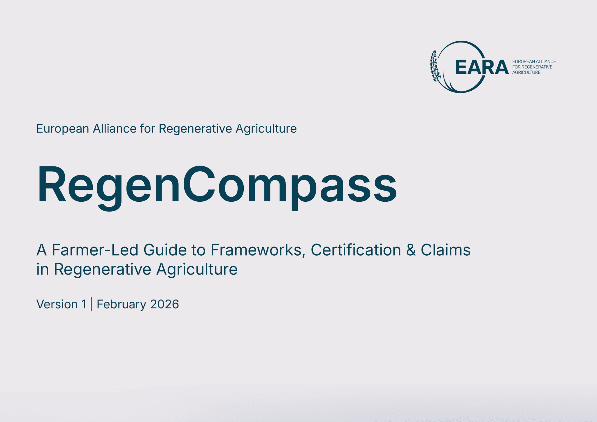 Front cover of RegenCompass